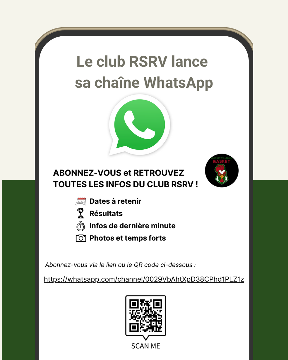 Le RSRV lance sa chaîne WhatsApp 