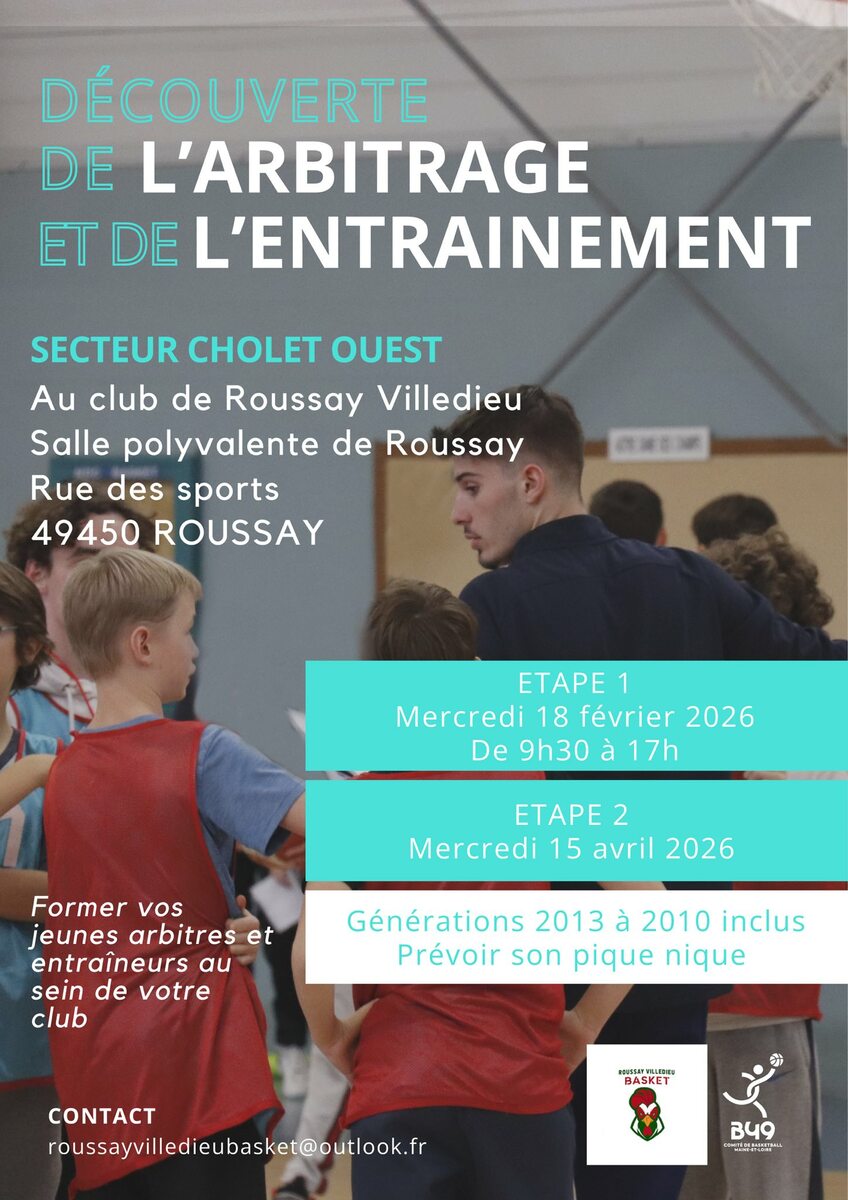 DAE - Journées découverte de l'arbitrage et de l'entraînement