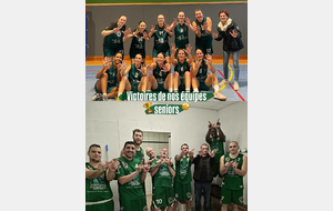 Challenge et coupe de l'Anjou - Victoire de nos équipes seniors !