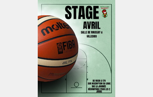 Stages d'avril : les inscriptions sont ouvertes !