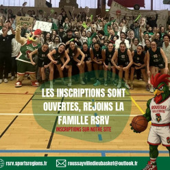 Les inscriptions au RSRV Basket sont ouvertes !